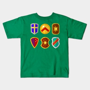 Heraldic Shields Kids T-Shirt